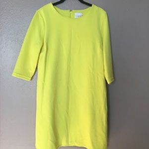 ASOS Yellow Shift Dress